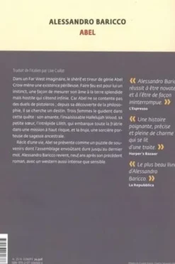Abel, Alessandro Baricco