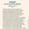 Abigaël Tome 2 : La force du destin, Marie-Bernadette Dupuy