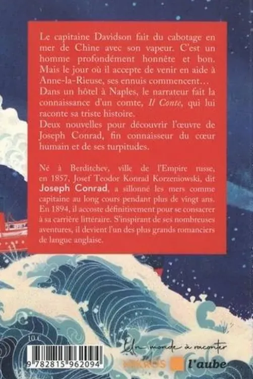 A cause des dollars. Suivi de Il Conte, Joseph Conrad