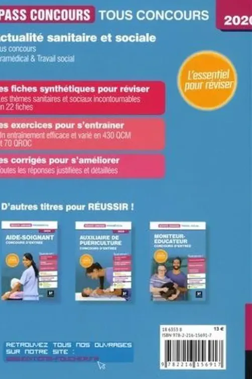 Actualité sanitaire et sociale. Tous concours Paramédical et Travail social, Edition 2020, Anne-Laure Moignau