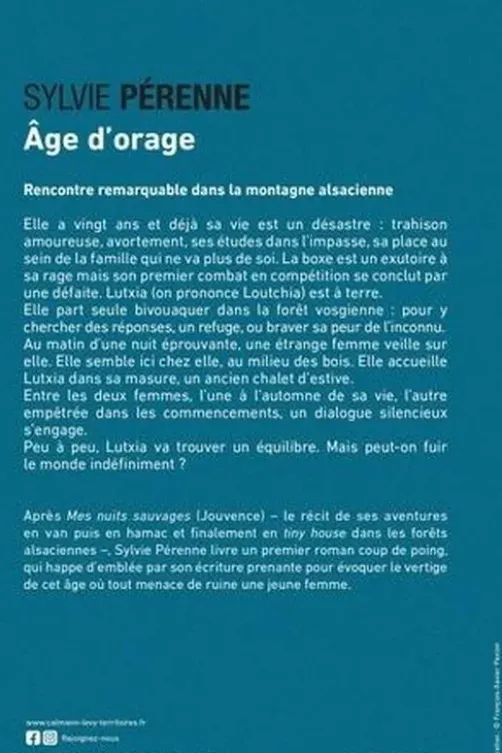 Age d'orage, Sylvie Pérenne