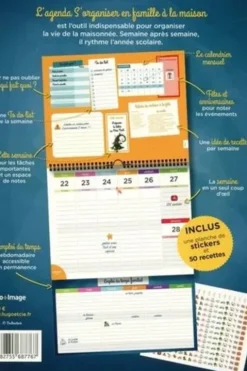 Agenda S'organiser en famille à la maison. Edition 2021-2022, Isabelle Antoni