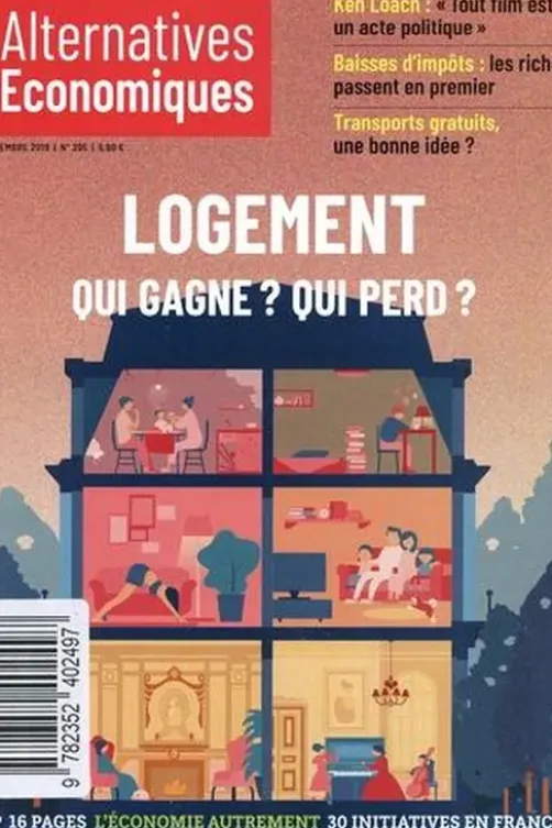 Alternatives économiques N°395, Novembre 2019 : Logement qui gagne ? Qui perd ?, Marc Chevallier