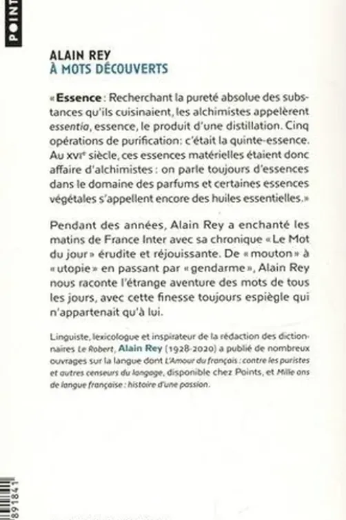 A mots découverts. Chroniques au fil de l'actualité, Alain Rey