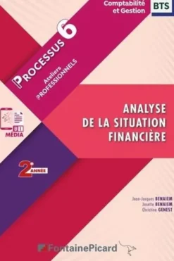 Analyse de la situation financière Processus 6 BTS Comptabilité et Gestion 2e année. Edition revue et augmentée, Jean-Jacques Benaïem