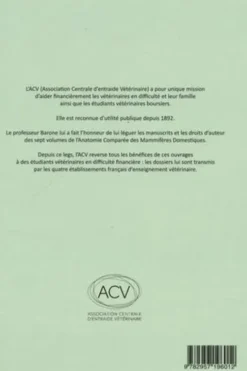 Anatomie comparée des mammifères domestiques. Tome 2, Arthrologie et myologie, 4e édition, Robert Barone