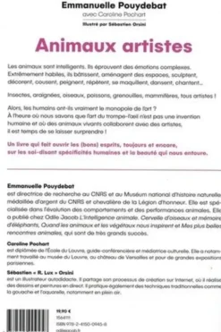 Animaux artistes, Emmanuelle Pouydebat