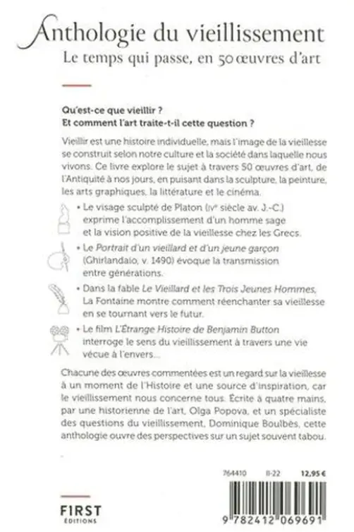 Anthologie du vieillissement. Le temps qui passe, en 50 oeuvres d'art, Olga Popova