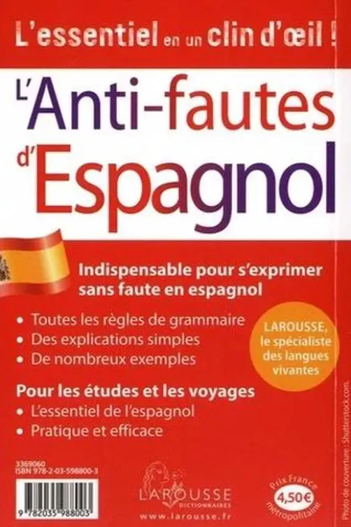Anti-fautes d'espagnol, Larousse