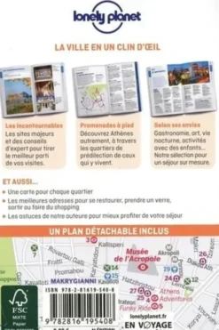 Athènes en quelques jours. 4e édition. Avec 1 Plan détachable, Zora O'Neill