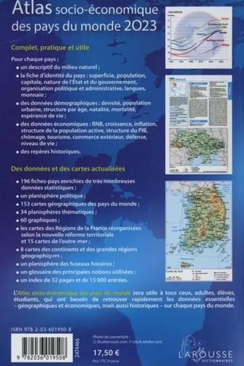 Atlas socio-économique des pays du monde. Edition 2023, Simon Parlier