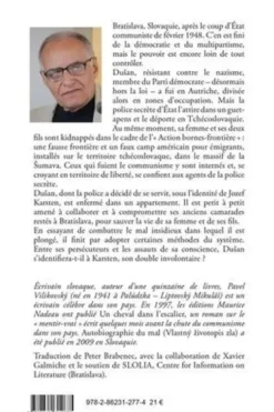 Autobiographie du mal, Pavel Vilikovsky