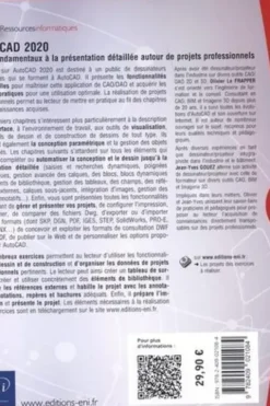 AutoCAD 2020. Des fondamentaux à la présentation détaillée autour de projets professionnels, Olivier Le Frapper