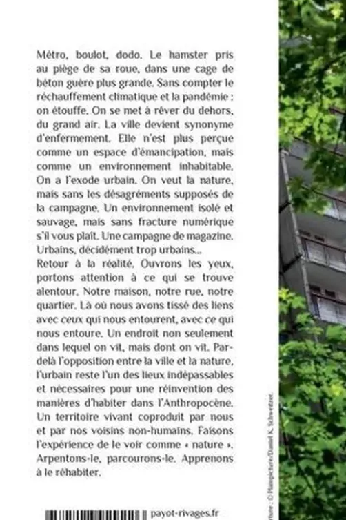 Aux alentours. Regard écologique sur la ville, Mickaël Labbé