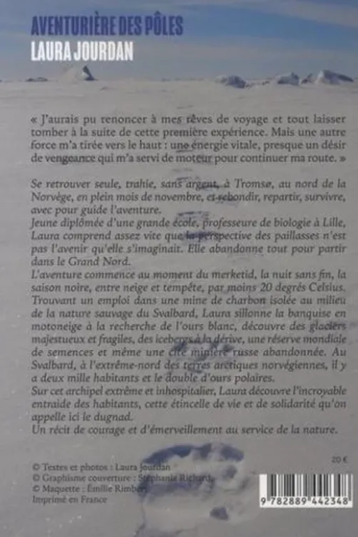 Aventurière des pôles, Laura Jourdan