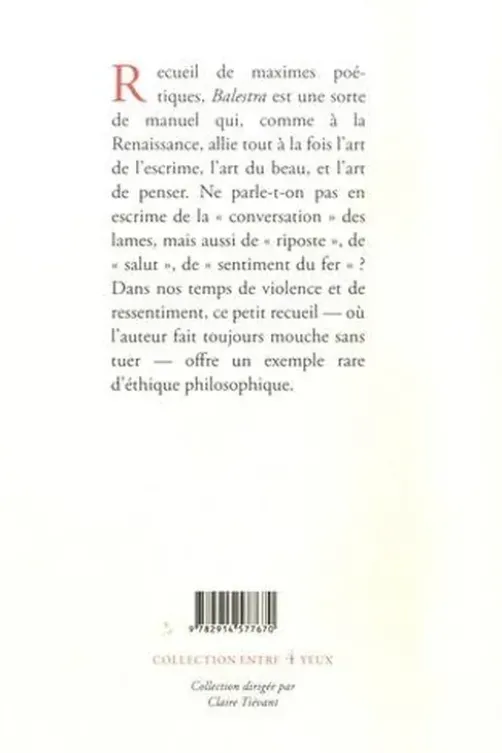 Balestra, Gilles Dattas