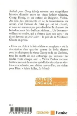 Ballade pour Georg Henig, Victor Paskov
