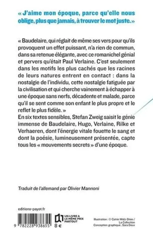 Baudelaire. Et autres poètes, Stefan Zweig