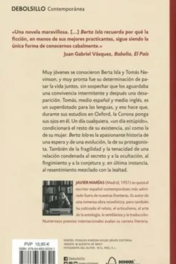 Berta Isla. Edition en espagnol, Javier Marías