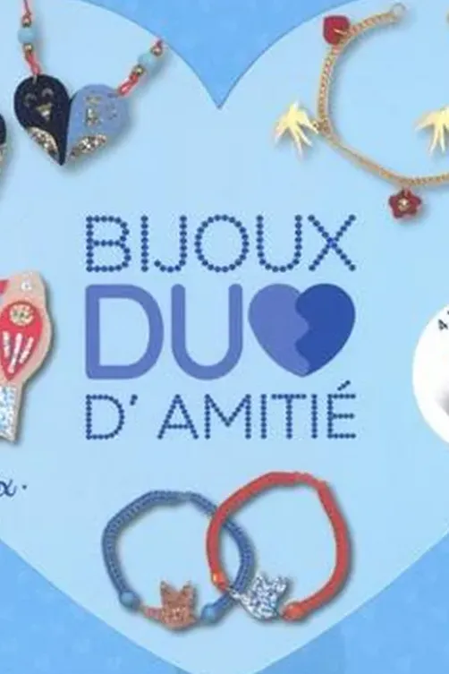 Bijoux duo d'amitié Beaux oiseaux. Coffret avec accessoires, Marion Blanc