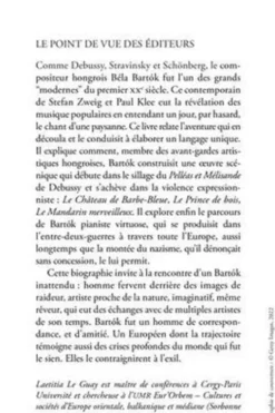 Béla Bartók. Sur des chemins plus sauvages, Laetitia Le Guay