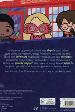 Blagues et devinettes Harry Potter. Avec 1 pinceau, Wizarding World