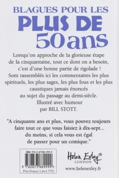 Blagues pour les plus de 50 ans, Helen Exley