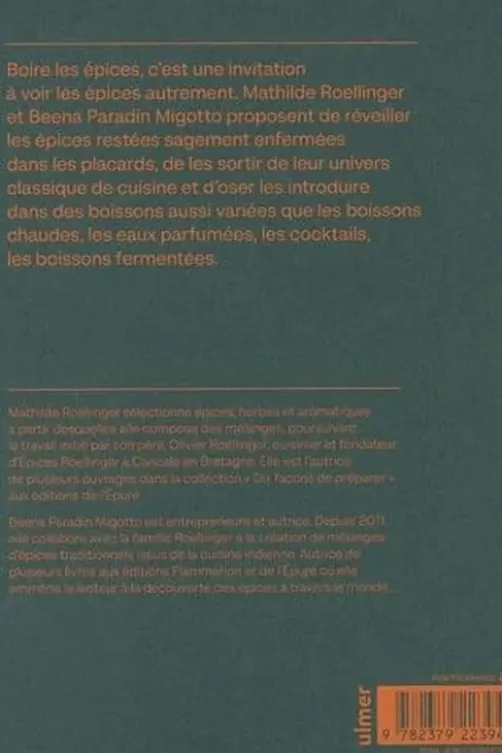 Boire les épices, Mathilde Roellinger