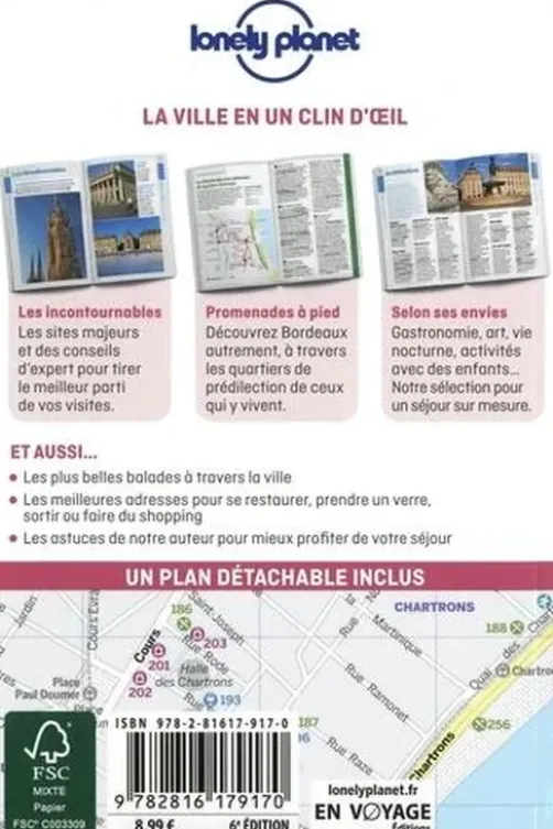 Bordeaux en quelques jours. 6e édition. Avec 1 Plan détachable, Caroline Delabroy