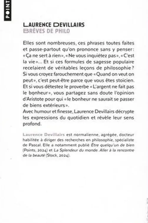 Brèves de philo. Seriez-vous stoïcien sans le savoir ?, Laurence Devillairs