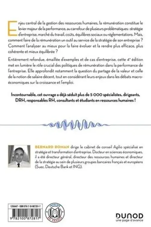 Bâtir une stratégie de rémunération. 4e édition, Bernard Roman