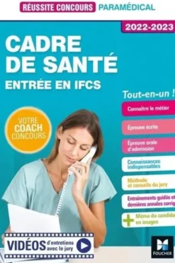 Cadre de santé - Entrée en IFCS. Edition 2022-2023, Sylvie Pierre
