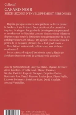 Cafard noir. Seize leçons d'enveloppement personnel, Stéphane Rose