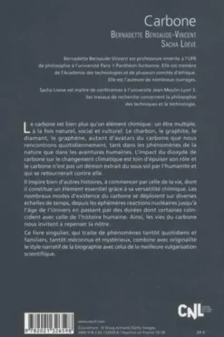 Carbone. Ses vies, ses oeuvres, Bernadette Bensaude-Vincent