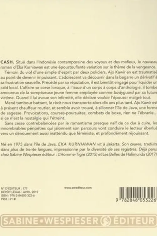 Cash, Eka Kurniawan
