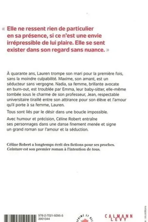 Ceinture, Céline Robert