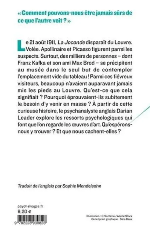 Ce que l'art nous empêche de voir, Darian Leader