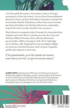 Cette planète n'est pas très sûre. Histoire des six grandes extinctions, Alexis Jenni