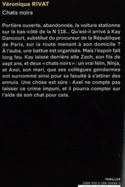 Chats noirs, Véronique Rivat