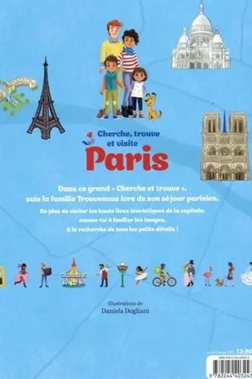 Cherche, trouve et visite Paris, Daniela Dogliani
