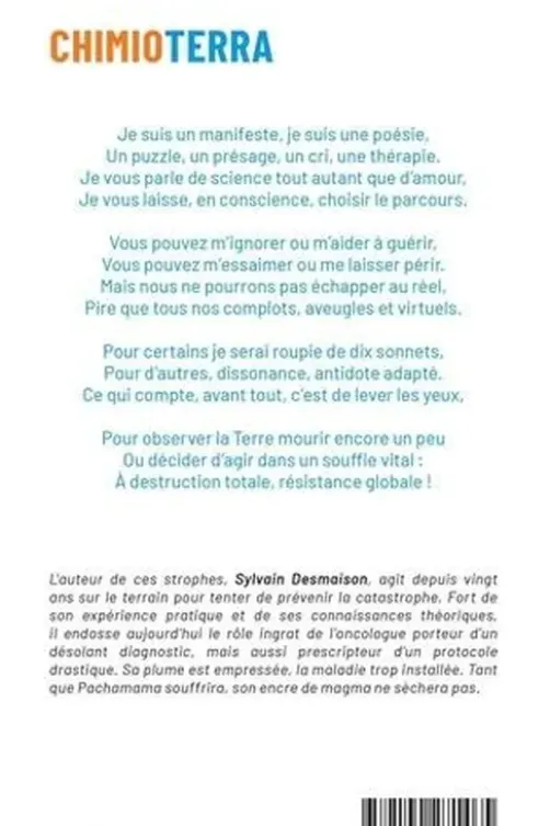 Chimioterra. Pour un futur grandeur nature, Sylvain Desmaison