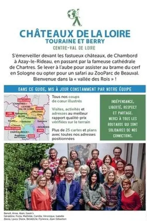 Châteaux de la Loire. Touraine et Berry, Edition 2022-2023, Le Routard