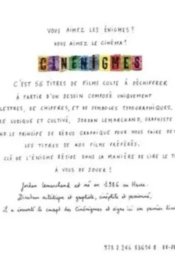 Cinénigmes, Jordan Lemarchand