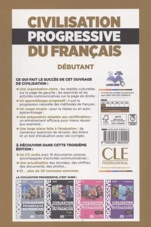 Civilisation progressive du français débutant A1. 3e édition. Avec 1 CD audio MP3, Catherine Carlo