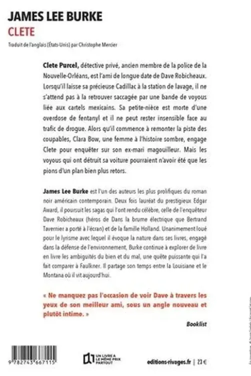 Clete, James Lee Burke