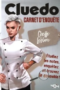 Cluedo. Carnet d'enquête Cheffe Leblanc, Nicolas Lozzi