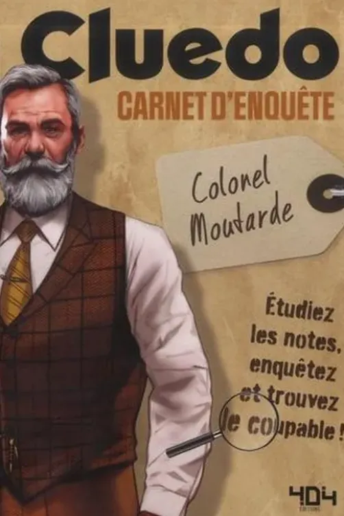 Cluedo. Carnet d'enquête Colonel Moutarde, Nicolas Lozzi
