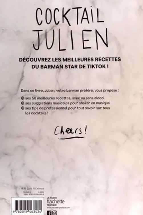 Cocktail Julien. 50 recettes avec ou sans alcool, Julien Gaulet