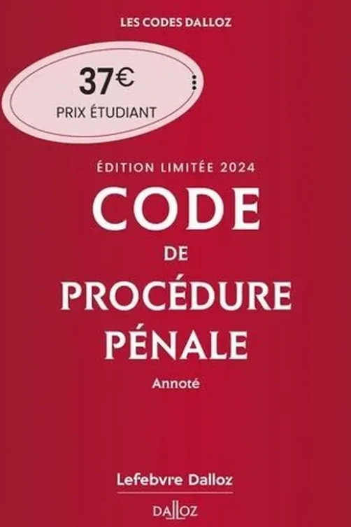 Code de procédure pénale annoté. Edition limitée, Edition 2024, Coralie Ambroise-Castérot