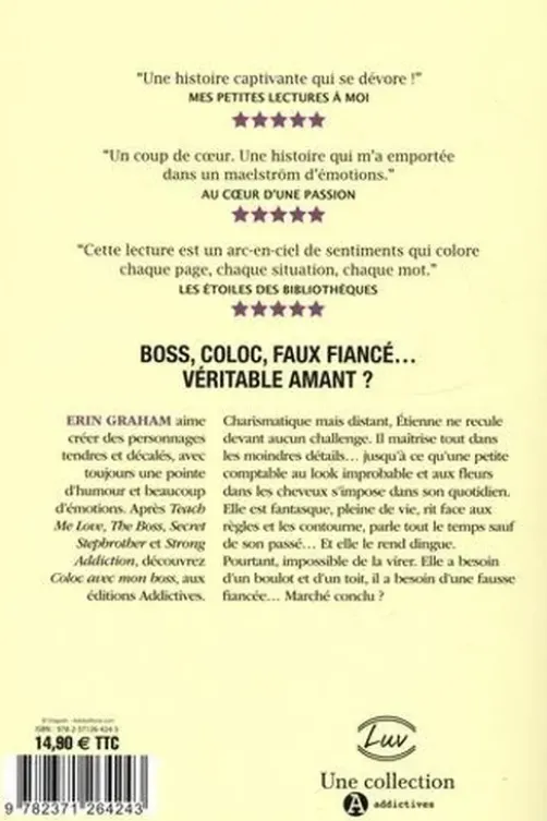 Coloc avec mon boss, Erin Graham